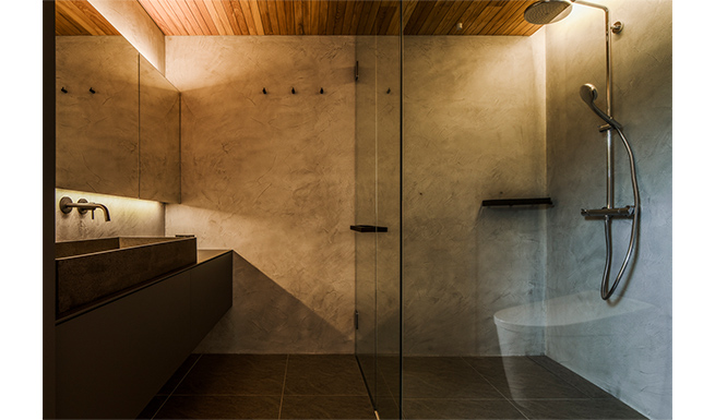 UT2内のシャワールーム。